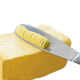 Simple preading butter spreader on toast, spreads butter evenly.