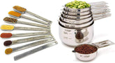 Simply Gourmet 15-piece measuring cups and spoons set for precise measurements.