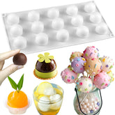 SIQINZONGWA sphere mold with 15 cavities for efficient chocolate making