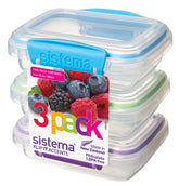 Sistema KLIP IT Accents 6.7oz container for fresh berries and snacks.