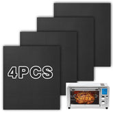 Siudangka Emeril Lagasse 360 liner fits securely, protecting the oven floor from spills.