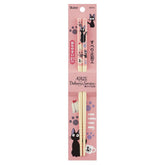 Skater ANT4 Studio Ghibli bamboo chopsticks with wood grain finish for smooth handling.