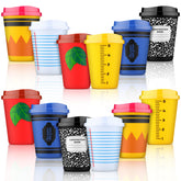 Skylety 12oz tumbler with pencils design, ideal for teacher gifts.