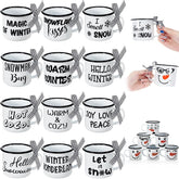 Sliner Christmas mini mug snowman ideal for festive sips