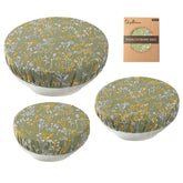 Slyitokbhr embroidered dandelion bowl cover protecting dough during proofing
