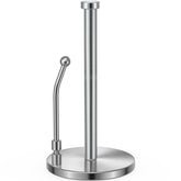 SMARTAKE paper towel holder with widened top handle for easy carrying.