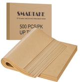 SMARTAKE parchment sheets lay flat on a baking pan for easy lining and minimal curling.