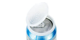 Smarter-Seal can lid on top preserves carbonation and keeps drinks fresh.