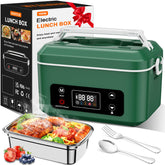 SNIFITAR cordless heated lunch box, open lid, ideal for quick reheats at the office