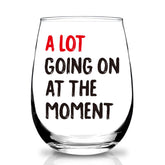 SOCOARZR Swifti 15oz wine glass with comfortable grip ready for gatherings.
