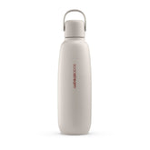 SodaStream Fizz & Go Cool Sand bottle front view; keeps beverages cold and bubbly.