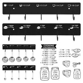 SoeKoa premium measuring cups rack hanging for easy access and organized kitchen