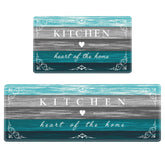 Sofort Kitchen Mat with farmhouse anti-fatigue padding for comfortable standing.
