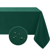 Softalker rectangle tablecloth waterproof and stain-resistant protects surfaces during meals