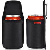 SOGCASE beer holster clipped to belt for quick access during outdoor activities
