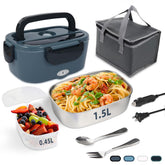 SOHIDA electric lunch box heat-up in car setup for convenient meals.