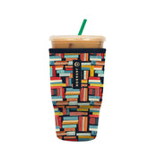 Sok It JavaSok iced coffee sleeve on a large cup keeps drinks cold and easy to grip.