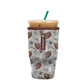 Sok It JavaSok insulated sleeve on a close-up cup showing textured neoprene for better grip and cold coffee.