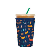 Sok It JavaSok insulated sleeve protects iced coffee, keeps drink cold and hands comfortable.