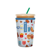 Sok It JavaSok sleeve front view keeps drinks cold and hands dry.