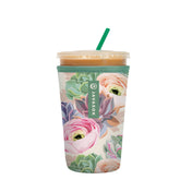 Sok It JavaSok insulated iced coffee sleeve in Pastel Splendor with cool, dry grip.