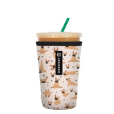 Sok It JavaSok iced coffee sleeve keeps drink cold and easy to hold
