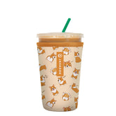 Sok It JavaSok insulated cup sleeve on a 22-28oz cup keeps drinks cold.