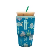 Sok It JavaSok insulated neoprene sleeve for 30-32oz drinks keeps cold longer