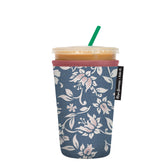 Sok It JavaSok insulated sleeve on cup keeps drinks cold and hands comfortable.