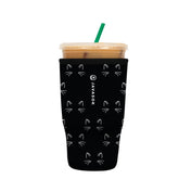 Sok It JavaSok Mystical Meows sleeve top view keeps drinks cold on the go