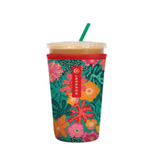 Sok It JavaSok Tropic Like It's Hot front view shows sleeve keeps drinks cold and easy to grip