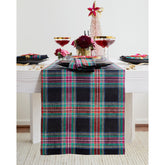 Solino Home linen table runner closeup weave for refined dining ambience.