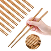 SOMOYA bamboo chopsticks pack of 10 pairs ideal for reusable daily dining