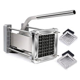 Sopito fries cutter with 1/2-inch blade for uniform potato sticks.