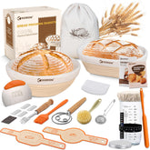SORON Sourdough Starter Kit round banneton 9-inch shapes a crisp crust