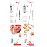 Spatty Daddy 6-inch pink spatula for precise makeup retrieval and application