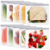 SPLF sandwich bags front-pack shows durable, reusable lunch storage