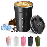 SPLMIFA travel mug with leakproof lid for secure on the go sipping