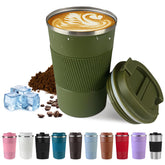 SPLMIFA vacuum-insulated travel mug for outdoor use keeps beverages at the right temperature
