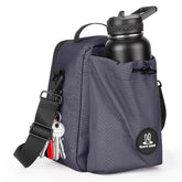 Sports Rabbit insulated lunch bag with front pocket keeps snacks organized for daily commutes.