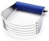 Spring Chef dough blender blade closeup with thick blades for even mixing