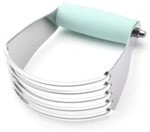 Spring Chef mint side-view dough blender with sturdy blades for even mixing.