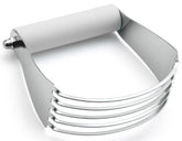 Spring Chef Pro dough blender with metal blades blends butter for flaky pastry textures
