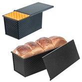 SS&CC Pullman 22lb loaf pan with lid for even, consistent sandwich bread