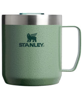 STANLEY Everyday Camp Mug 12oz in Hammertone Green for hot drinks on the go.