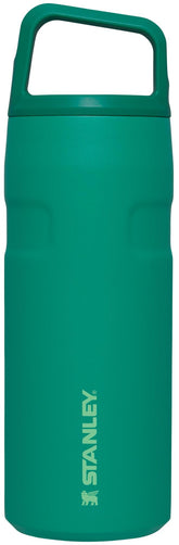 Stanley IceFlow 16oz bottle with cap-carry design for easy hydration on the go.