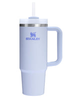 Stanley Quencher H2.0 30oz with handle for easy carrying.