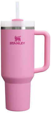 STANLEY Quencher H2.0 peony with handle and straw for on-the-go cooling