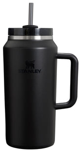 STANLEY Quencher H20 64oz with handle and straw keeps beverages cold on the go.