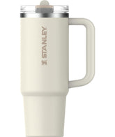 STANLEY Quencher ProTour bottle handle enhances grip for outdoor adventures.